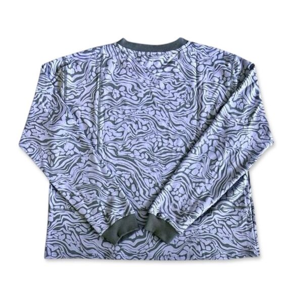 NWT Johnny Was Calme Seamed Oversized Pullover Sweatshirt - Picture 5 of 12